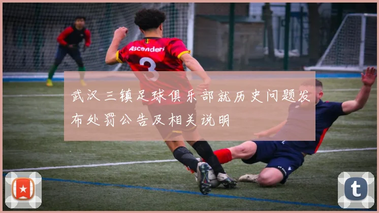 武汉三镇足球俱乐部就历史问题发布处罚公告及相关说明